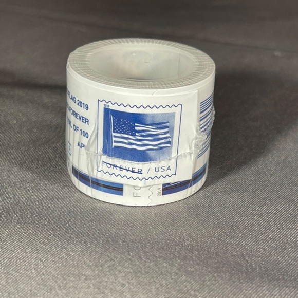 12 Rolls of Forever Flag Stamps (12x100= 1200 stamps) Brand New Sealed - Picture 5 of 7